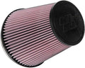 K&N High-Flow Original Lifetime Universal Clamp-On Air Filter: High Performance by KNEngineeringInc