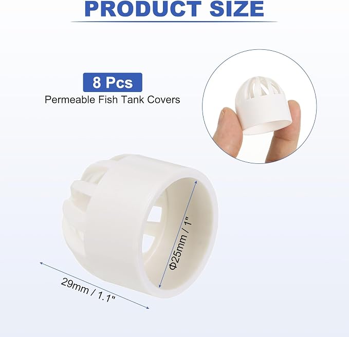 PATIKIL 1 Inch Fish Cover Permeable Cap - Image 2