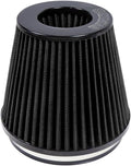 Universal 6" 152mm High-Flow Air Filter, Reusable Cone Cold Air Intake by Kyostar