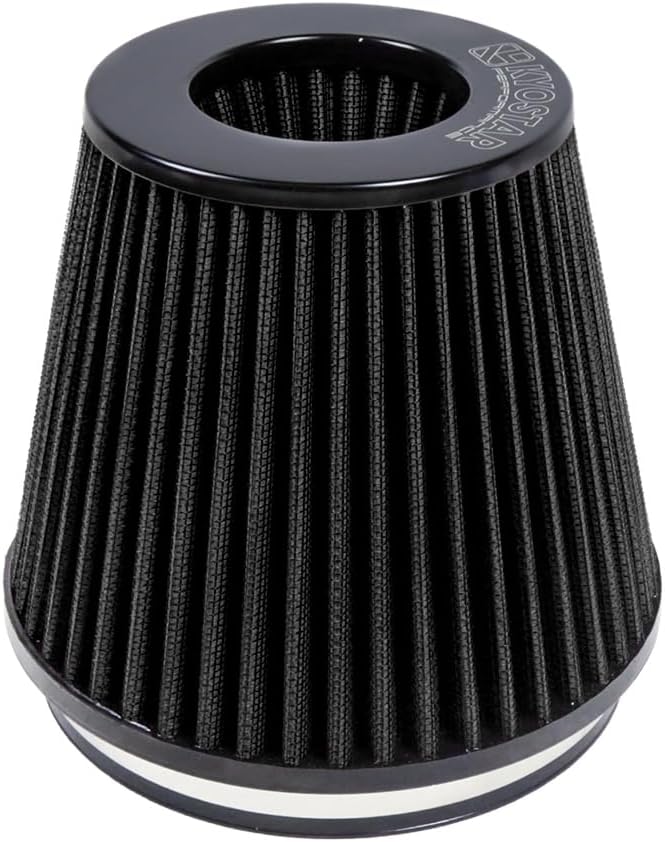 Universal 6" 152mm High-Flow Air Filter, Reusable Cone Cold Air Intake by Kyostar