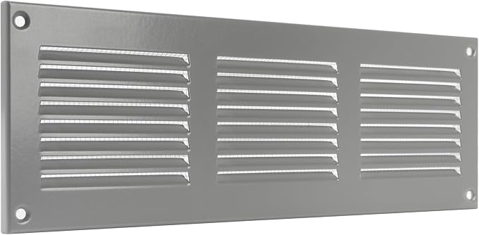 HVAC OV 12" x 4" Inch Gray Metal Vent Cover – Ceiling Vents Covers - Image 8