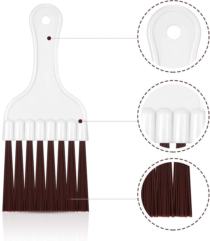 Boao 8 Packs Coil Brush Air Conditioner Condenser Refrigerator Cleaning HVAC - Image 6