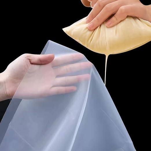 Nylon Mesh Fabric, 60 80 100 120 200 250 300 350 400 500 Mesh Filter, Reusable by Unknown