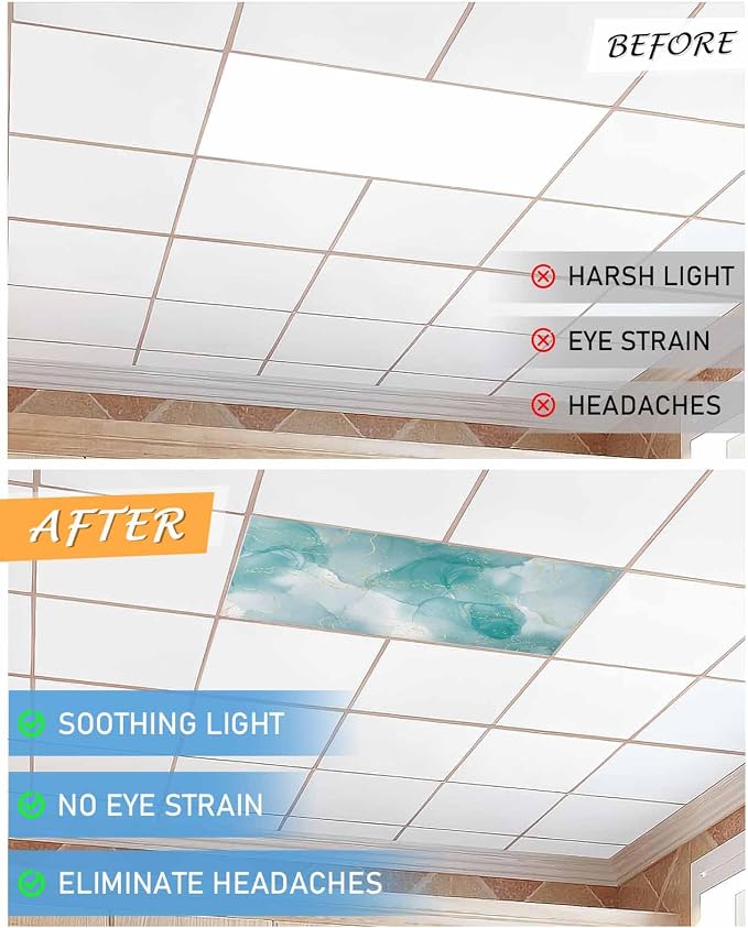 2 Pack Fluorescent Light Covers - Image 3