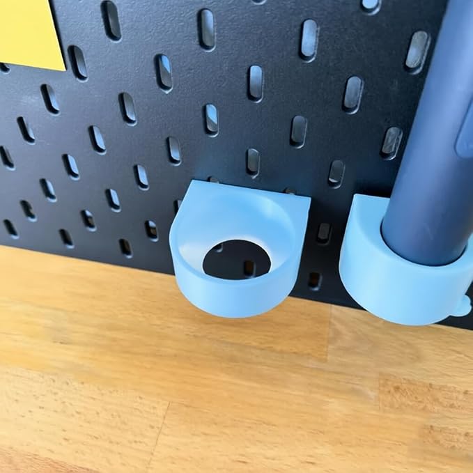 2-Pack Pegboard Mount Holder Compatible - Image 4