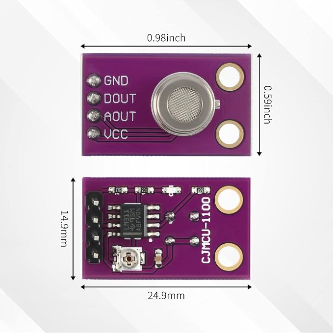 MS1100 Gas Sensor, VOCs Sensor for Air Quality, Carbon Dioxide Formaldehyde - Image 6