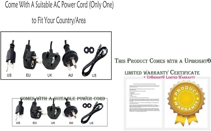 UpBright 24V AC/DC Adapter Compatible - Image 6