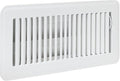 EZ-FLO 4 x 10 Inch Floor Register Vent Cover, One-Way Ventilation Register by EZ-FLO