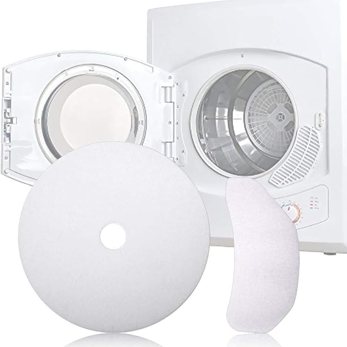 REDYY 20 Pieces Cloth Portable Dryer Exhaust Filters Set Universal Dryer Lint - Image 2