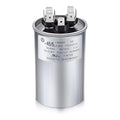 Frienda 45/5 μF Dual Run AC Capacitor 370V/440VAC, 45+5 MFD CBB65 Round by Frienda