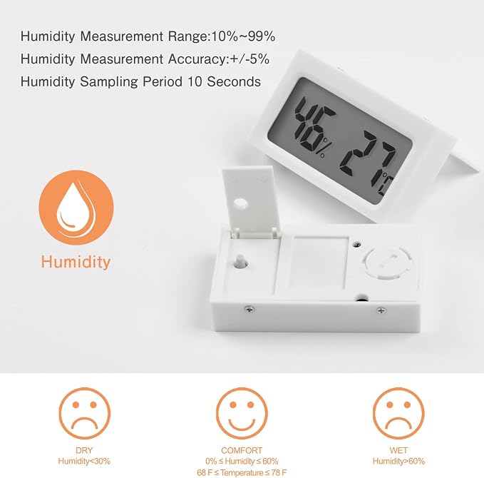 Monitor Digital Indoor Hygrometer - Image 3