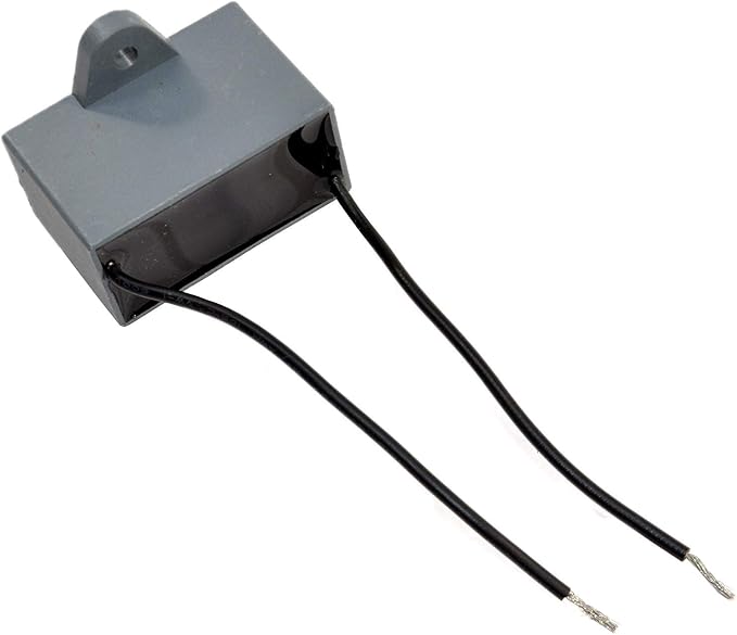 HQRP Ceiling Fan Capacitor CBB61 6uf 2-Wire UL Listed - Image 2
