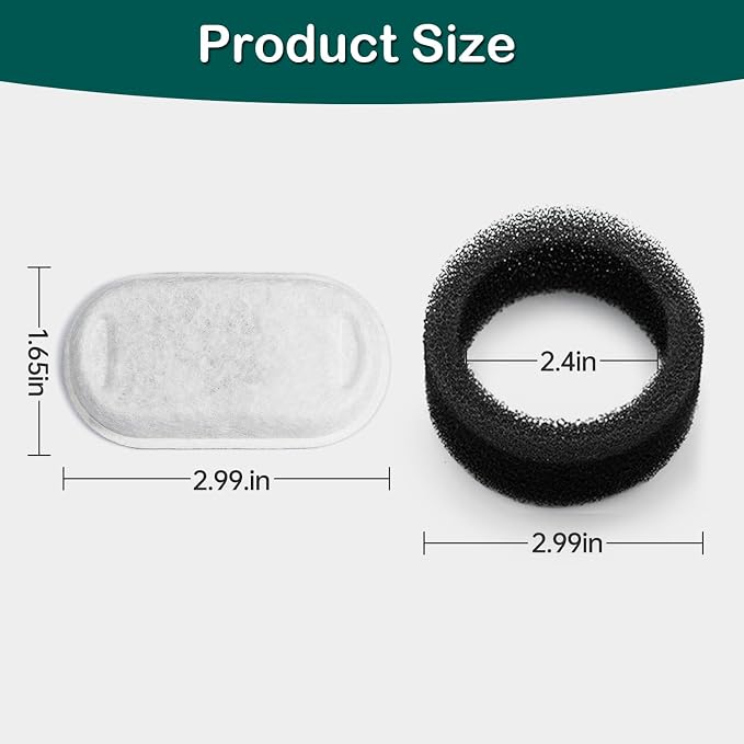 Cat Water Fountain Filters, Cat Fountain Replacement Filters - Image 6