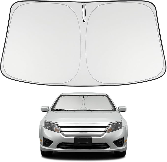 Proadsy 2026 Upgrade Windshield Sun Shade Custom Fit 2006-2012 Ford Fusion by Proadsy