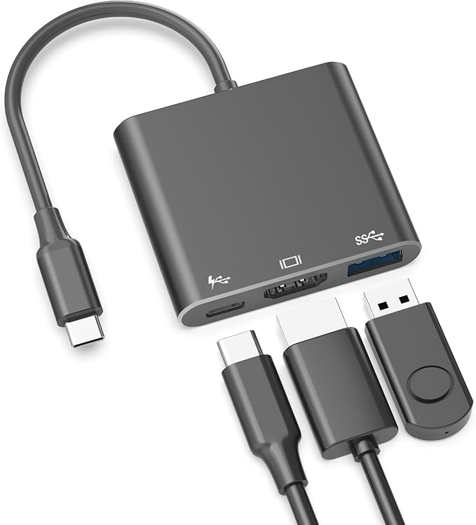 Battony USB C to HDTV Adapter by Battony