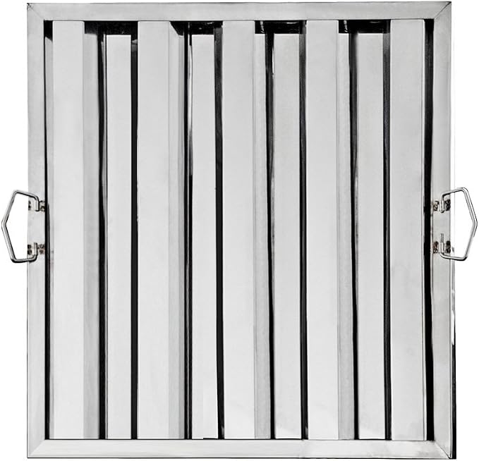 New Star Foodservice 54378 Stainless Steel Hood Filter 20" W x 20" H by NewStarFoodservice