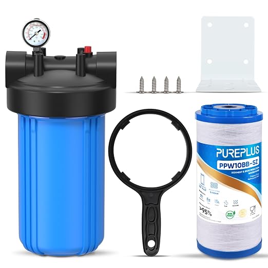 PUREPLUS 1-Stage Whole House Water Filter, by PUREPLUS