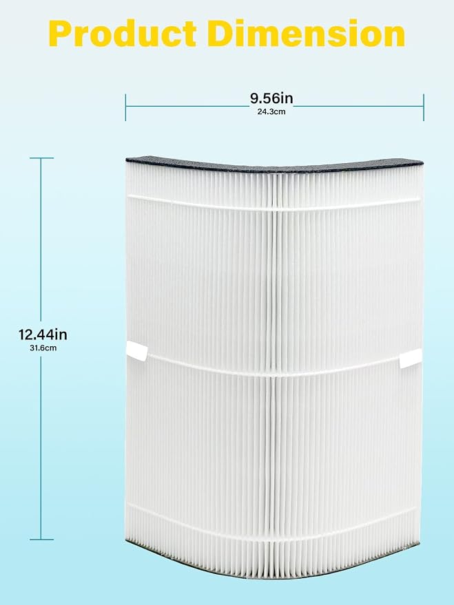 （4Pack) Oxyvera Replacement Air Filter Compatible - Image 2