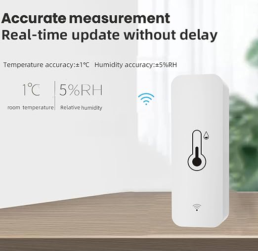 WiFi Temperature Humidity Sensor: Wireless Temperature Humidity Monitor - Image 5