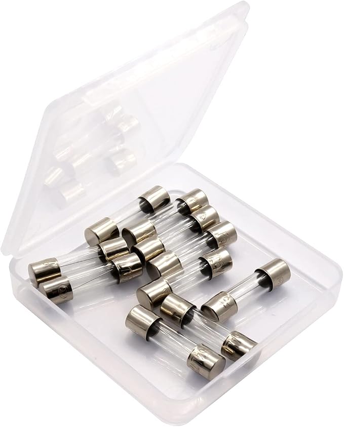SIXQJZML 10 Pack F10AL Fast-Blow Fuse 10A 10amp 125V Glass Fuses 0.2 x 0.78 - Image 7