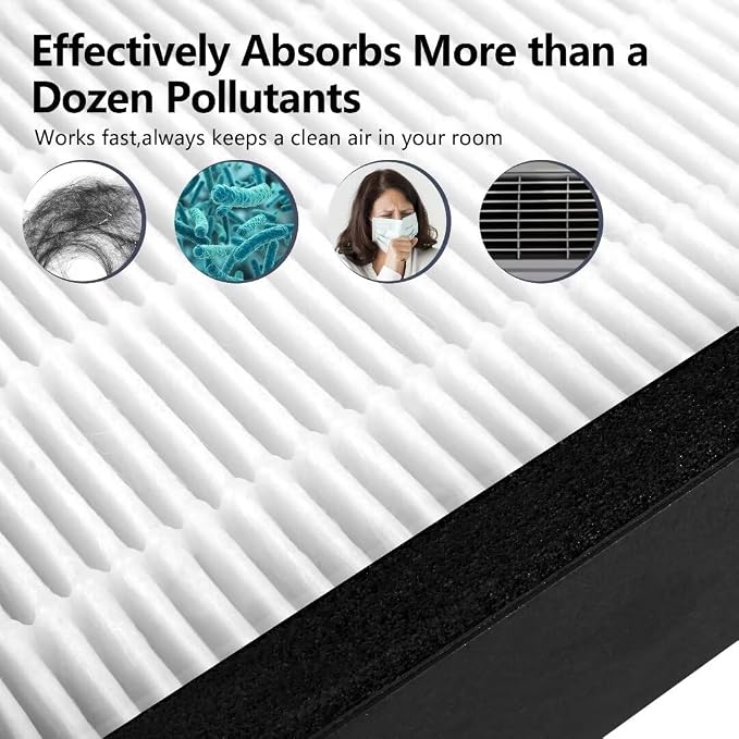 Universal Air Cleaner Carbon FLT4825 HEPA Replacement Filter B Compatible - Image 5