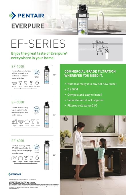 Pentair Everpure EF-3000 Quick-Change Filter Cartridge, - Image 3