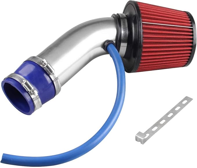 Sporacingrts 76mm 3" Universal Cold Air Intake Kit Aluminum Turbo Filter by Sporacingrts