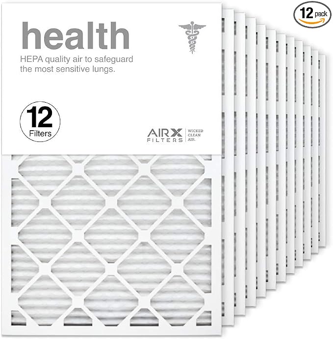 AIRx Filters 20x30x1 Air Filter MERV 13 Pleated HVAC AC Furnace Air Filter by AIRXFILTERSWICKEDCLEANAIR