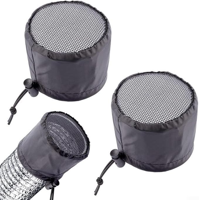 FABULETTA 2Pcs Grow Tent Vent Cover Set 4in 6in 8in Waterproof Oxford Cloth - Image 6