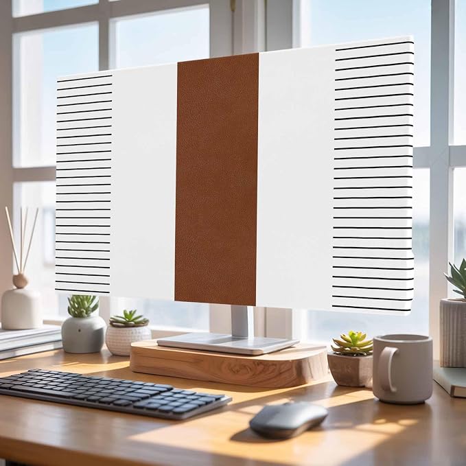 Minimalist Rustic Boho Ethnic Art Indoor TV Cover, Elastic TV Screen Protector - Image 4