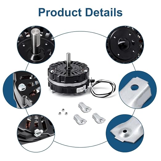 Criditpid F0510B2944 F0510B2497 Power Vent Attic Fan Motor & 58033 Adjustable - Image 7
