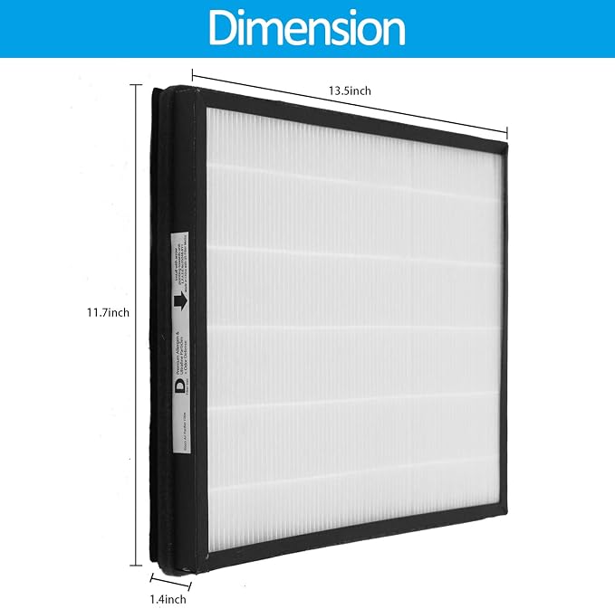 IAF-H-100D H13 True HEPA Replacement Idylis D Filter, Compatible - Image 6