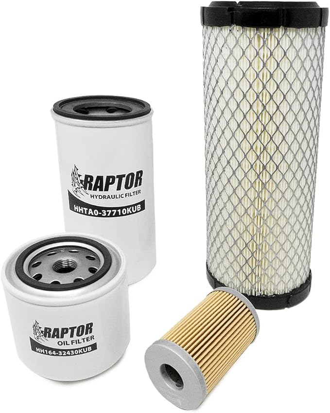 Filter Kit Compatible with Kubota L4600 L4600F L4600DT L3240 L3540 L3940 L4240 - Image 2