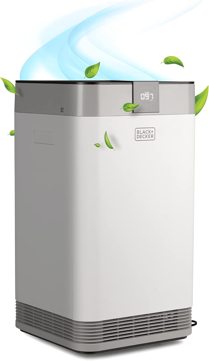 BLACK+DECKER Electrostatic Precipitator Air Purifier, HEPA Air Purifier by Unknown