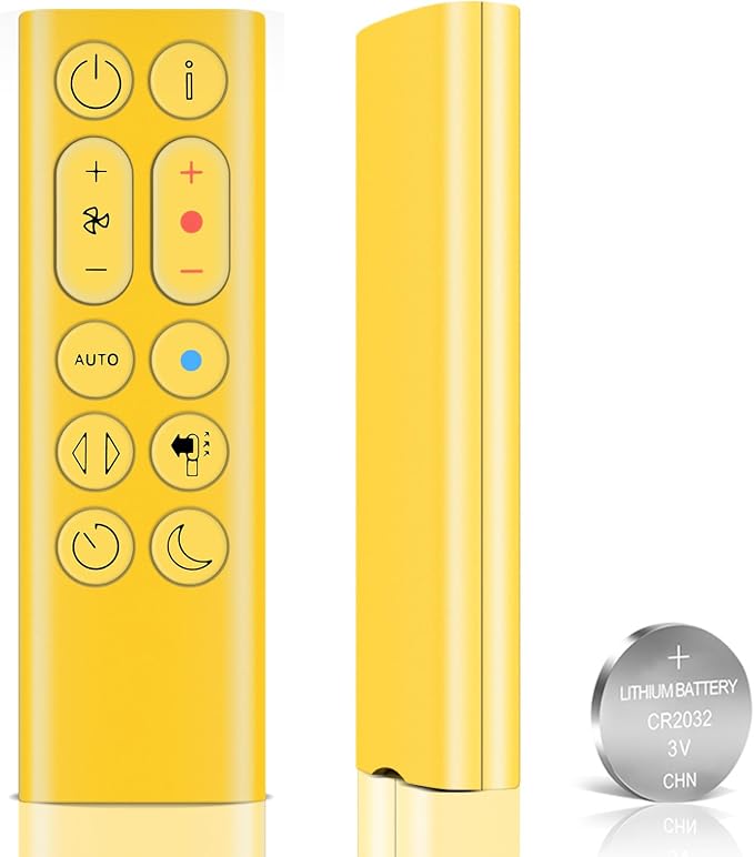 Replacement Remote Control for Dyson HP04 HP05 HP06 HP09 Fans-Yellow | by Unknown