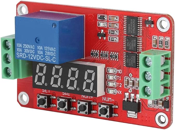 Multifunction Infinite Loop Timing Self Lock Relay Cycle Timer Module - Image 2