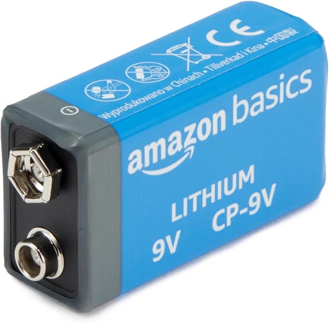 Amazon Basics 2-Pack 9 Volt High-Performance Lithium Batteries, 10-Year Shelf - Image 4