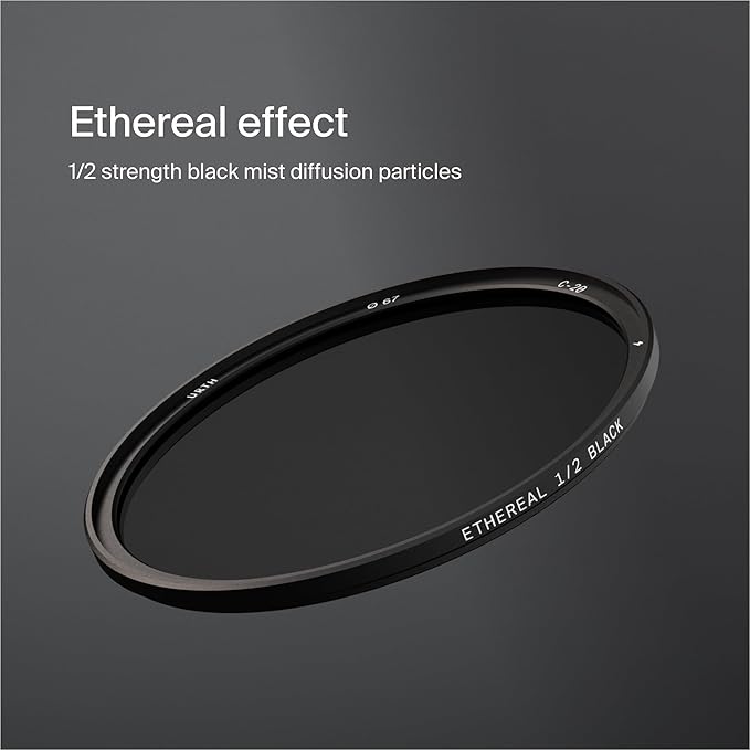 Urth 39mm Magnetic Ethereal Black Mist ½ Diffusion Lens Filter — Cinematic - Image 2