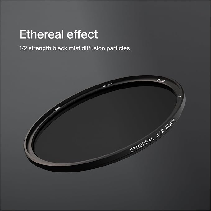 Urth 77mm Magnetic Ethereal Black Mist ½ Diffusion Lens Filter — Cinematic - Image 2