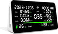 11-in-1 Air Quality Monitor, Indoor CO2/VOC/AQI/PM2.5/Thermometer/Humidity by Caghuipp
