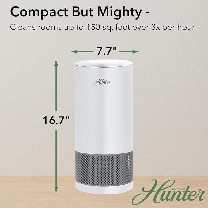 Hunter HP450UV Round Air Purifiers - Image 5