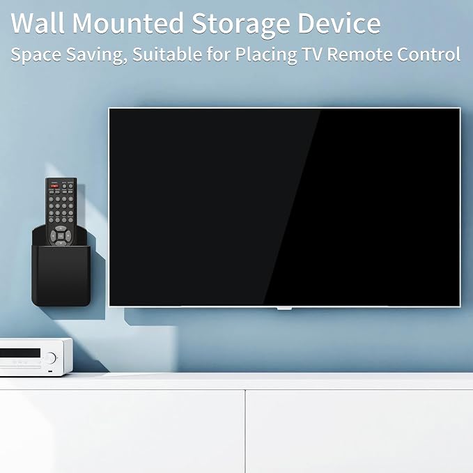 2 Pcs Remote Control Holder Wall Mount, TV Remote Holder - Image 4