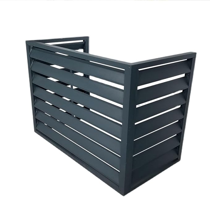 Outdoor air conditioning fence, outdoor air conditioning hidden protective cover by Unknown