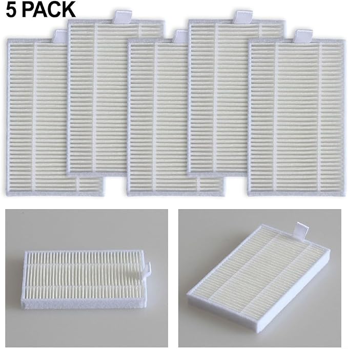 HEPA Filter Replacement Kit for Robot Vacuum Cleaner, 5 Filter Paper - Image 5