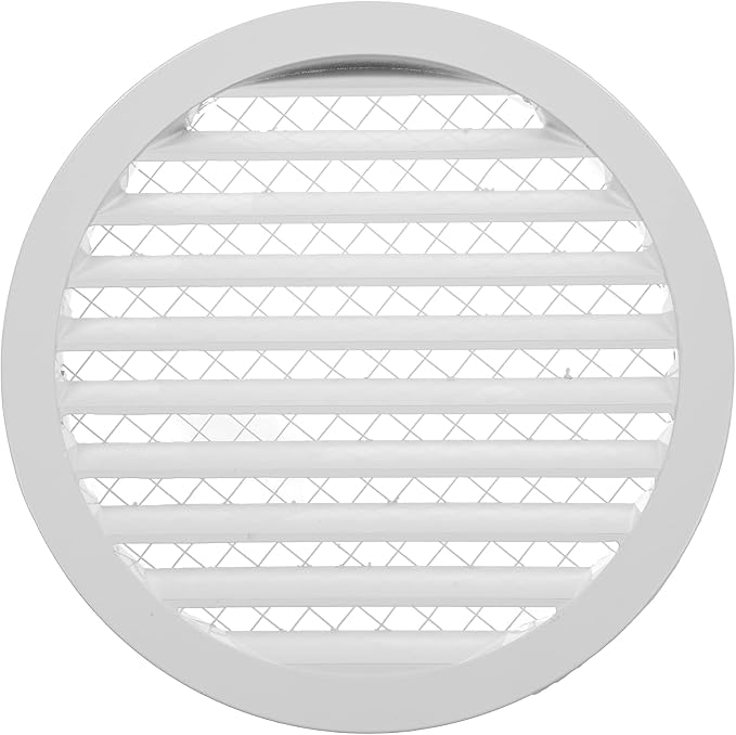 Repa Market 10 Inch Heavy-Duty White Aluminum Alloy Gable Vent by RepaMarket