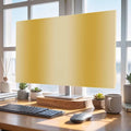 Ginger Yellow Color Gradient Indoor TV Cover, Elastic TV Screen Protector by Unknown