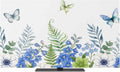 Spring Flower Leaf Butterfly Indoor TV Cover, Elastic TV Screen Protector by Unknown