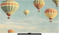 Indoor TV Cover for 55 Inche Screen, Retro Style Hot Air Balloon Stretch TV by Unknown