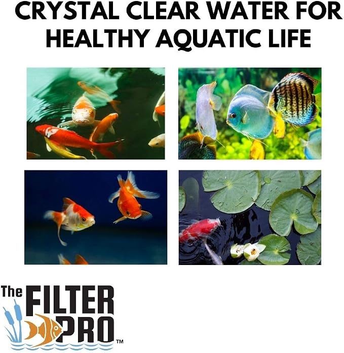 Lime Green Fine Filter Media, Ponds or Water Gardens, Made in USA - Image 5