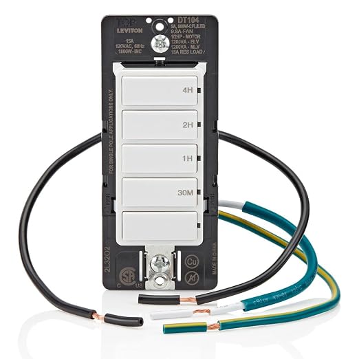 Leviton Countdown Timer Switch for household lights, heaters and exhaust fans - Image 10